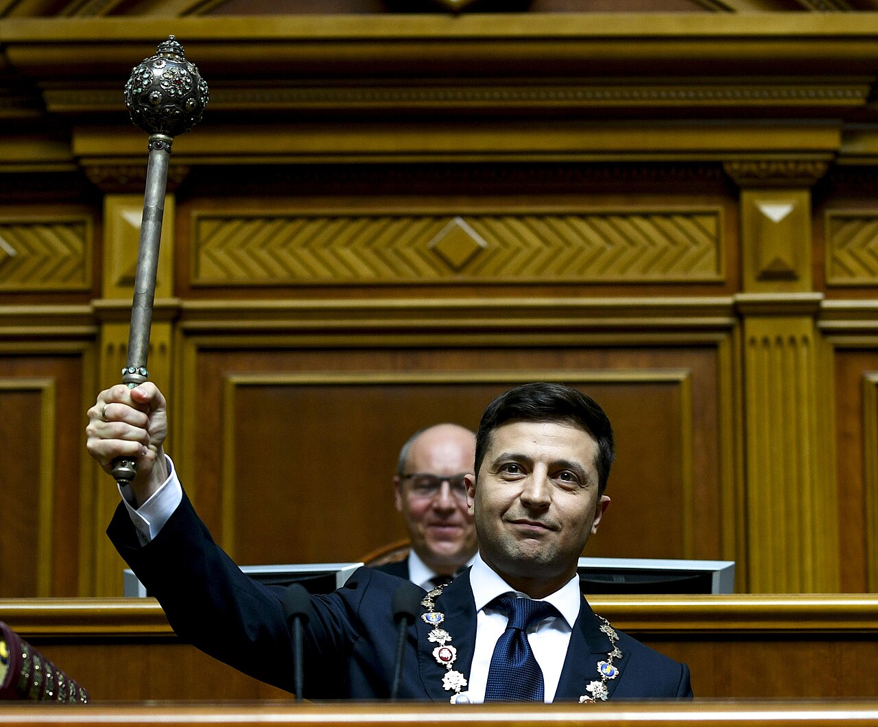 Volodymyr Zelensky 2019 presidential inauguration 12.jpg